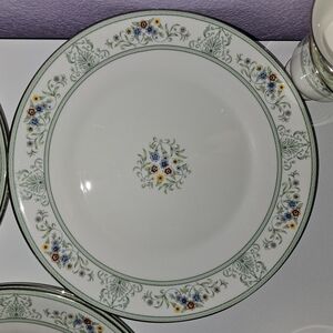 Vintage Wedgwood Agincourt  R4471 Set of 6 11" Dinner Plates Bone China England